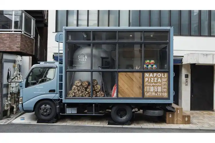 东京地摊经济 餐车文化