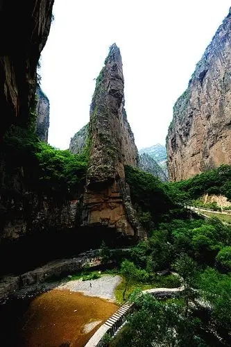 山西平顺通天峡风光