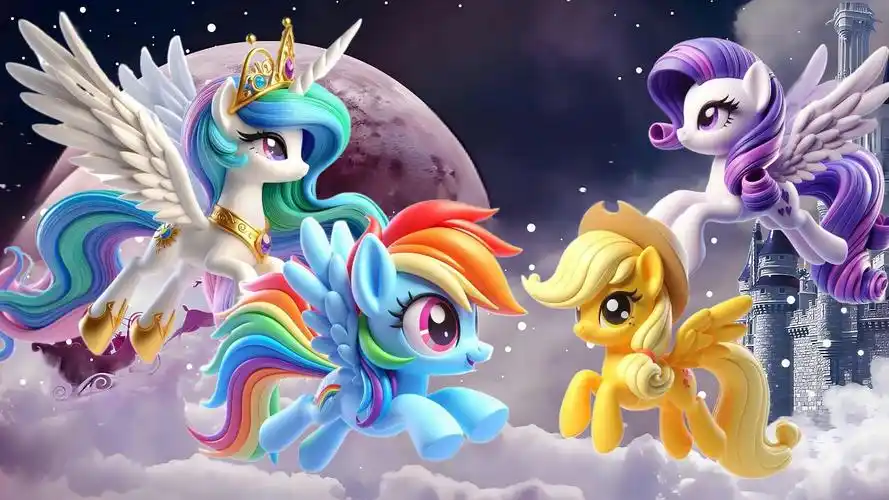 梦幻成真!揭秘现实版小马宝莉大赏