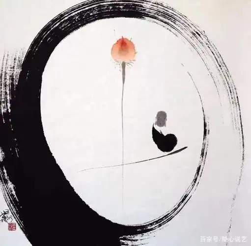 佛系水墨意境画欣赏