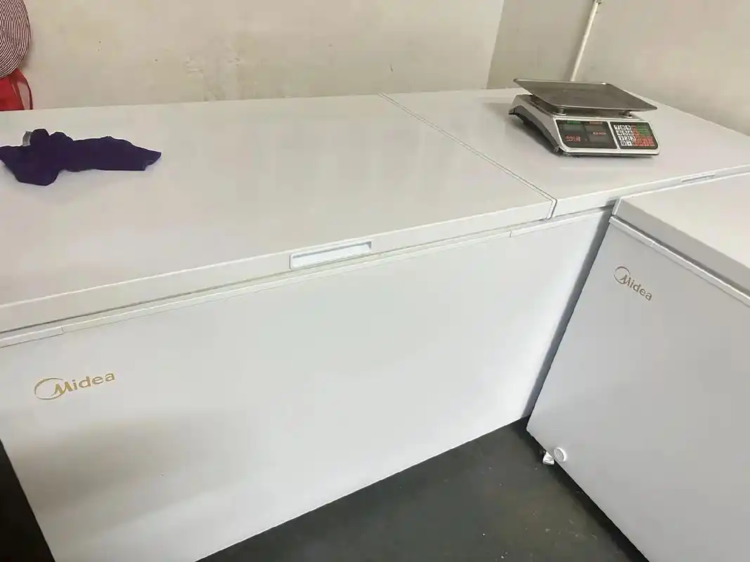 美的冰柜719l .美的    双顶开大冰柜719l  两台 - 抖音