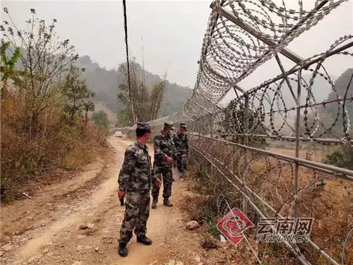 云南镇康1250名党员群众志愿者义务齐守南伞镇35公里边境线