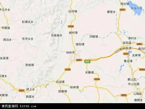 林州市地图 - 林州市电子地图 - 林州市高清地图 - 2021年林州市地图