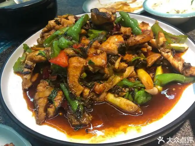 辣炒黑鱼图片