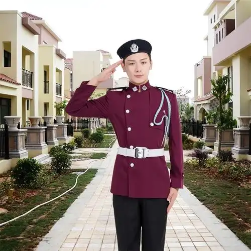 保安服春秋套装礼宾服形象礼仪岗售楼部物业酒店高端安保制服新款