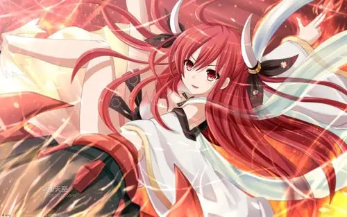 约会大作战琴里拿武器时的图片