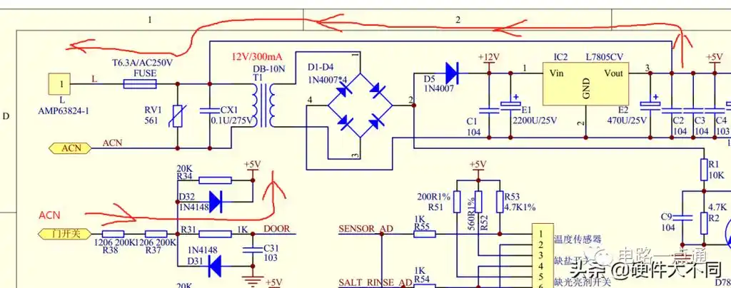 洗碗机电路原理图 低成本洗碗机电路设计方案