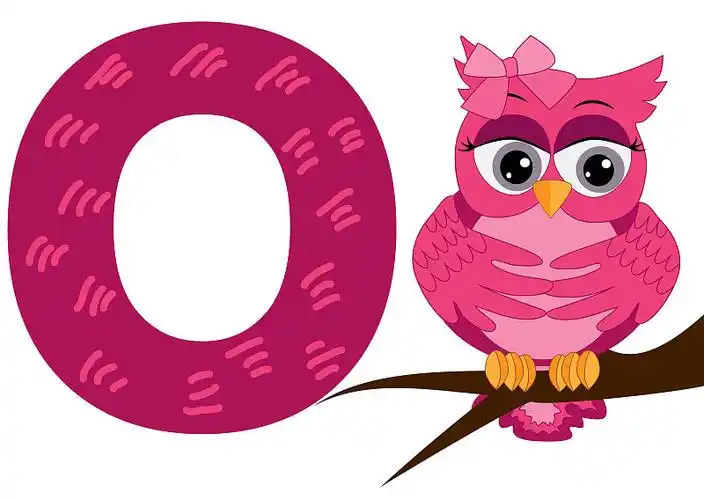 字母o代表猫头鹰图片素材_id:vcg211233881066-vcg.com