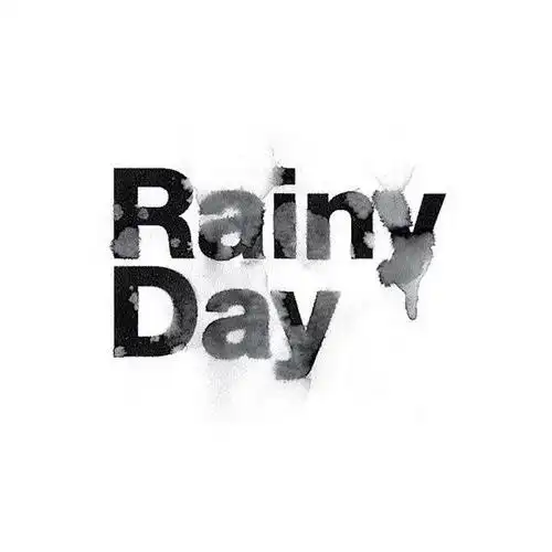 rainy day logo identity | think.