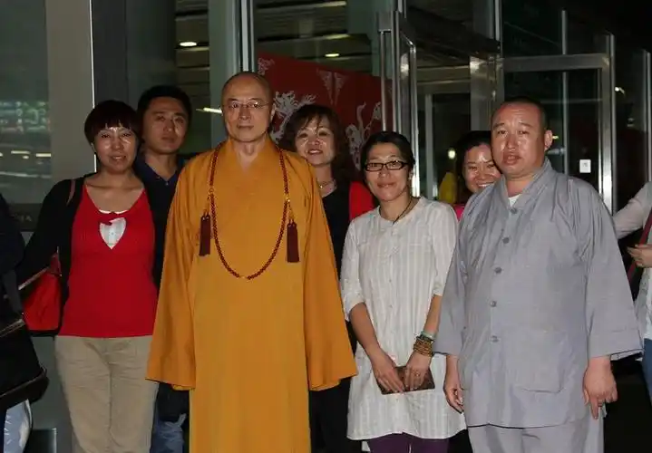 师父与海涛法师在一起