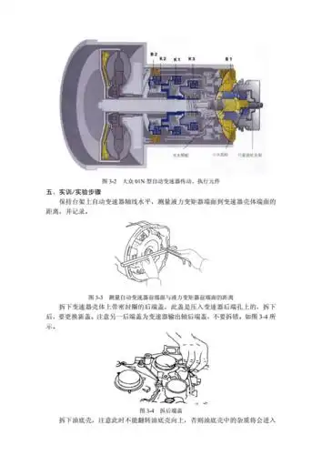 实验三大众01n型自动变速器的拆解.docx
