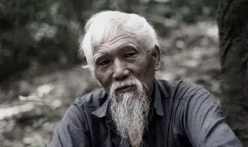 古代白胡子老人图片 白胡子老人