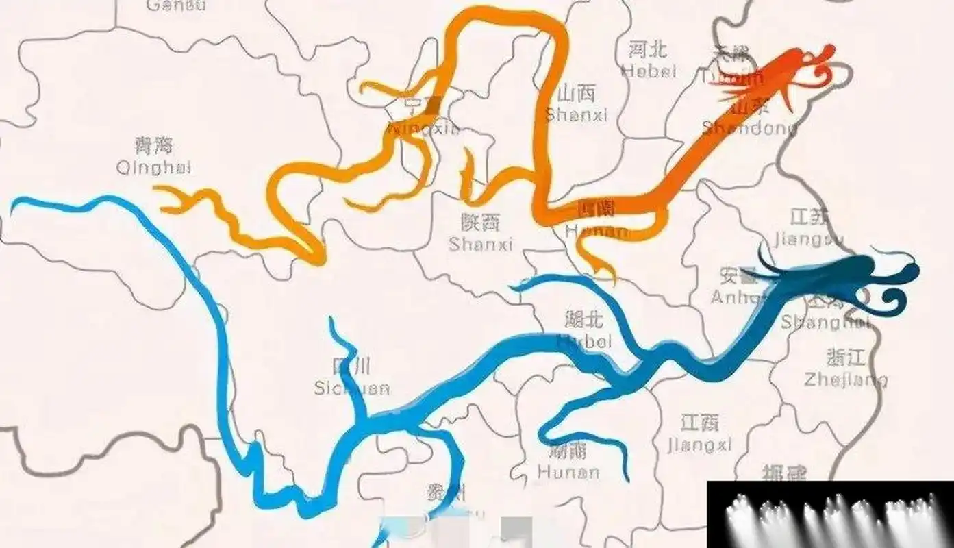 黄河和长江隐藏的秘密