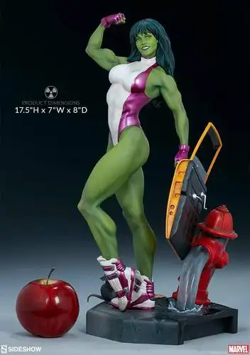 sideshow静态模型 statue marvel 女绿巨人