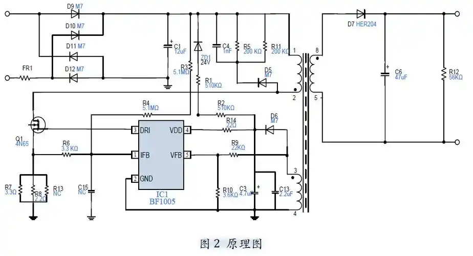高性能led驱动芯片  60w内四级调光   无需mcu
