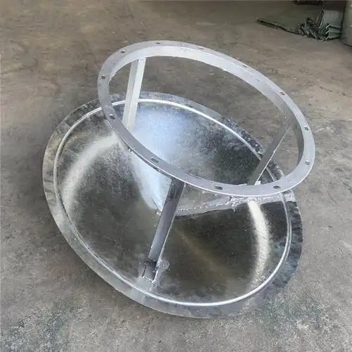 顺德大良除尘风管加工厂专业车间排气圆形防雨帽