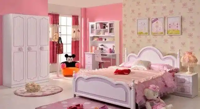 女宝宝儿童房刷什么颜色好看