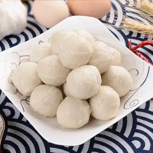 安井爆汁小鱼鱼丸5斤串串麻辣烫小丸子福州带馅包鱼丸