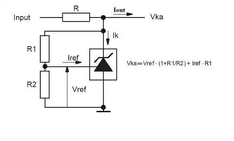 tl431调压 我想输出得到3伏,电流300ua或 3.3伏 电流700ua 是给ic供电