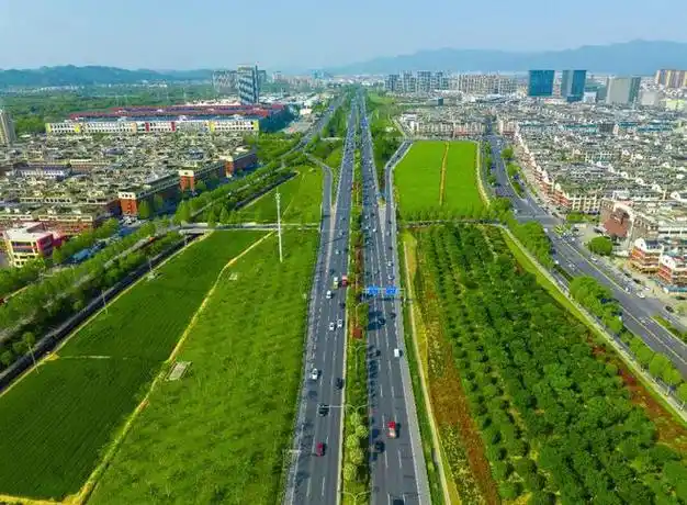油菜花田小森林就在义乌市中心
