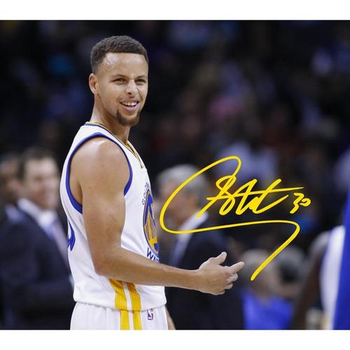 库里 curry    亲笔签名照片 12   号