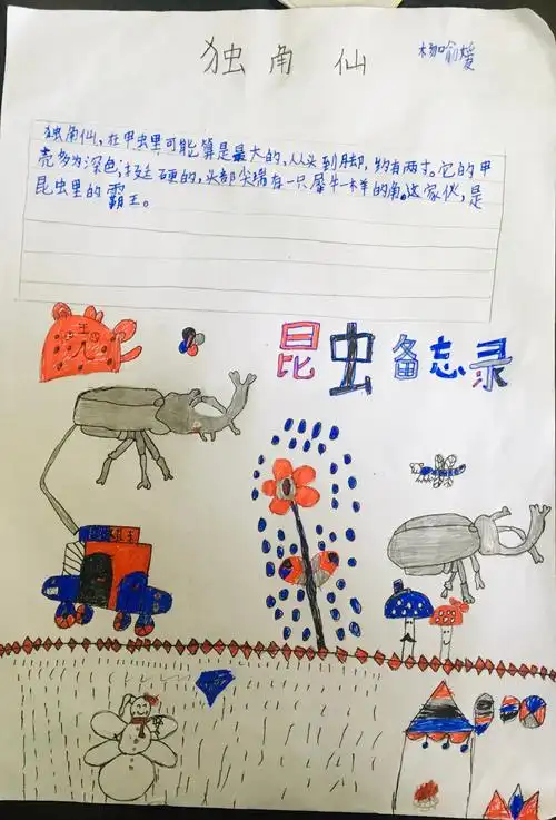 走进昆虫世界,探索自然奥秘 ——三(5)班"昆虫备忘录"活动