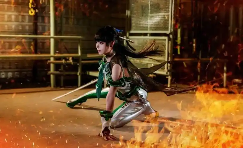 《剑星》最新超美cos!韩国小姐姐身材颜值均属顶级