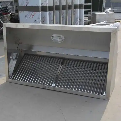 商用不锈钢烟罩定制厨房排烟罩不锈钢油烟罩厂家销售东耀