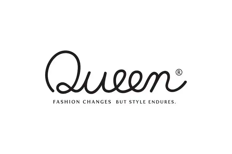 queenlogodesign女王服装品牌形象标志设计