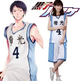 黑子的篮球衣服装运动服队服黑子哲也帝光4号cos球服球衣背心全套