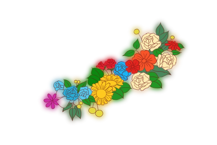 卡通漫画鲜花图片大全