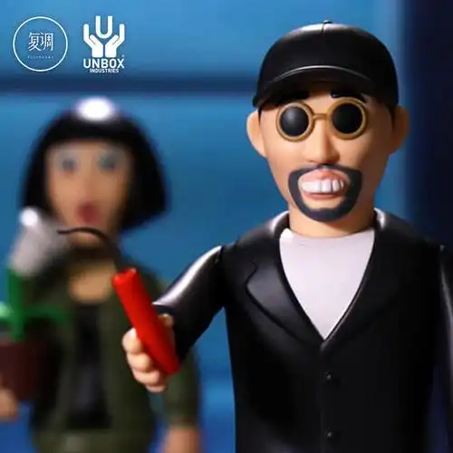 现货unbox 回魂夜 周星驰 经典 搪胶 限定 jim dreams