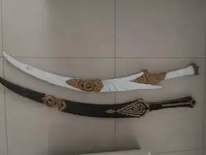 明教cos道具 武器 橙武明王镇狱