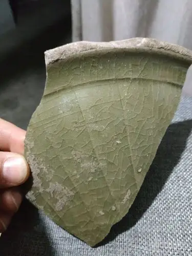 宋元时期耀州窑瓷片