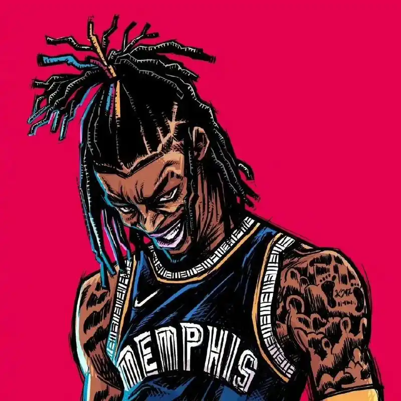 96nba球星插画头像91 有你喜欢的nba球星头像吗?