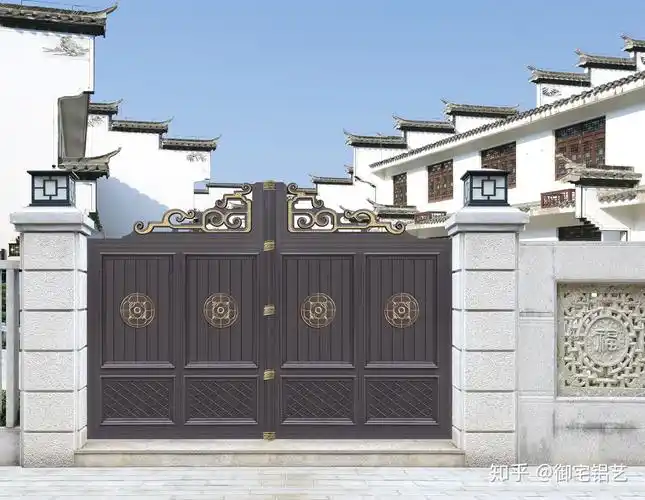 别墅围墙大门图片大全值得您欣赏一下