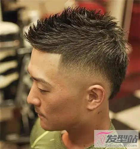 男士莫西干发型经典发型帅哥必备