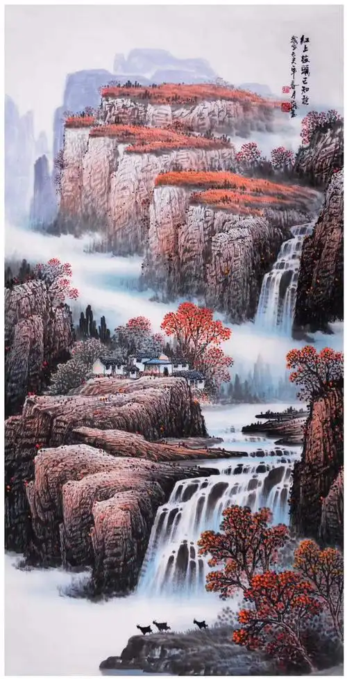 中国画 山水画精品欣赏 - 美篇