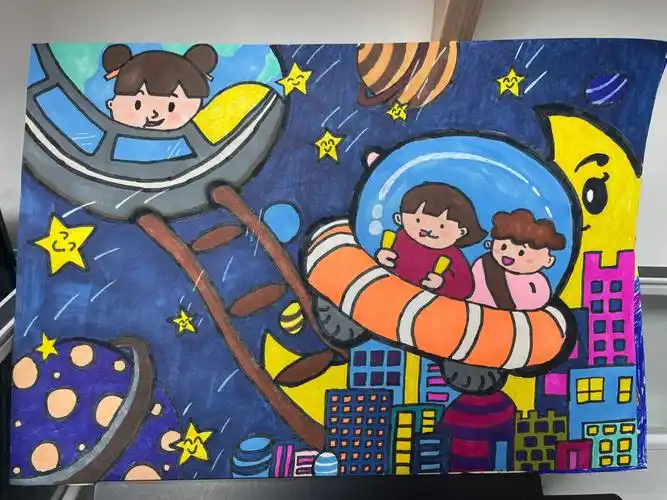 小学生作业未来世界