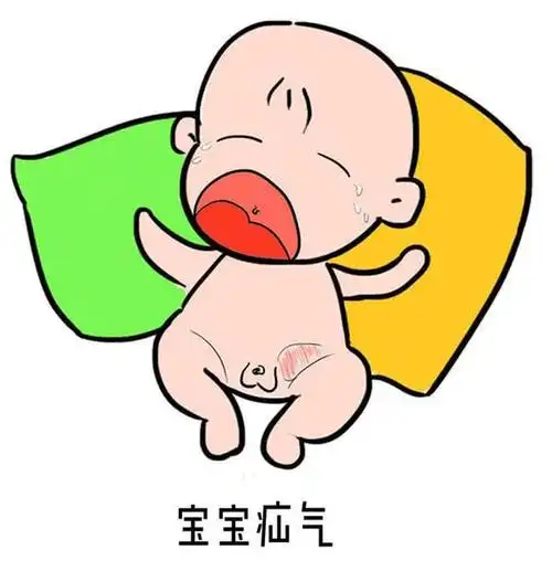 宝宝疝气后常表现为啼哭,坠胀感,触痛及腹股沟肿块.