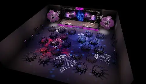 会议场地布置是企业举行零时会议进行场地的一个装饰环节,为了让会议