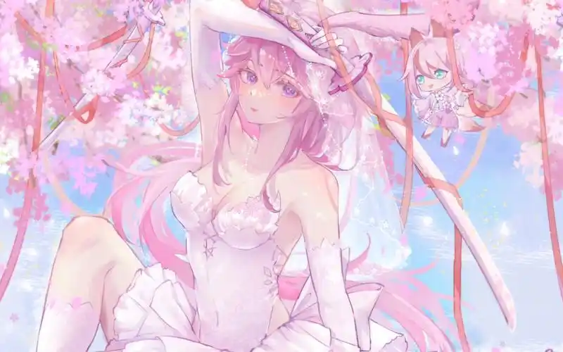 【sai2】樱之海·花嫁 八重樱