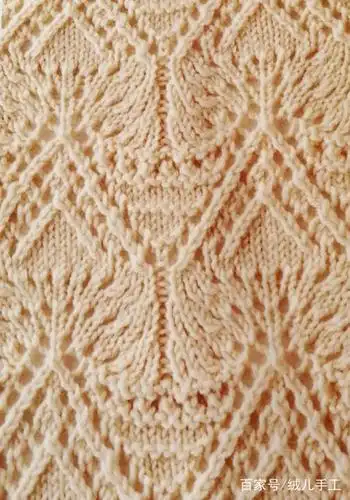 毛衣镂空花样教程,时尚漂亮,织毛衣选它还是不错的