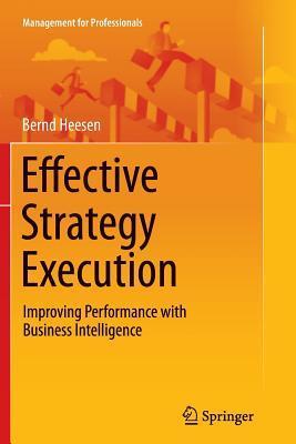 预订 effective strategy execution: improving performance with