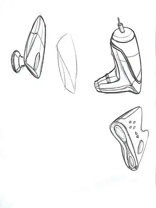 手绘集训-透视圆角临摹产品 10.