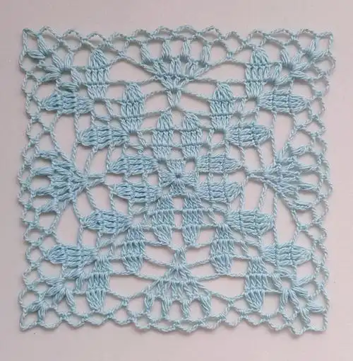 方形单元花(图解)