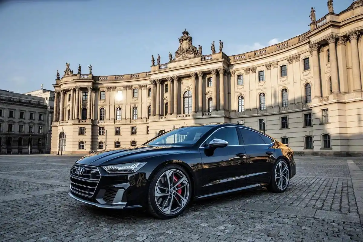 黑武士奥迪s7一枚外观气质不输rs7啊