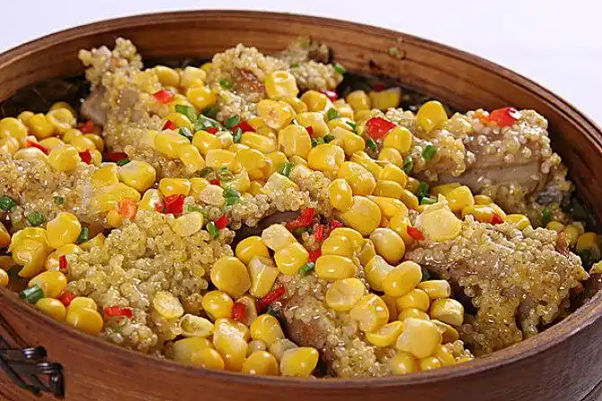 杂粮排骨图片_全景网