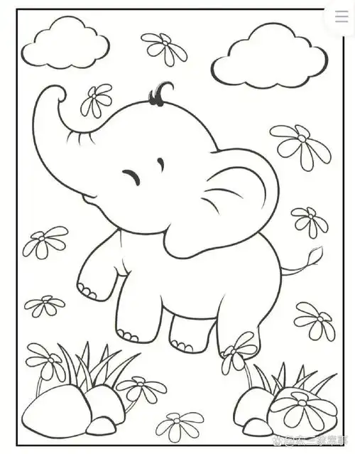 超有趣的幼儿涂色画分享 孩子们都喜欢涂涂画画!