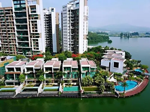 【官】东莞市塘厦镇银湖山庄越湖湾别墅全新楼盘{东莞}【不食人间烟火